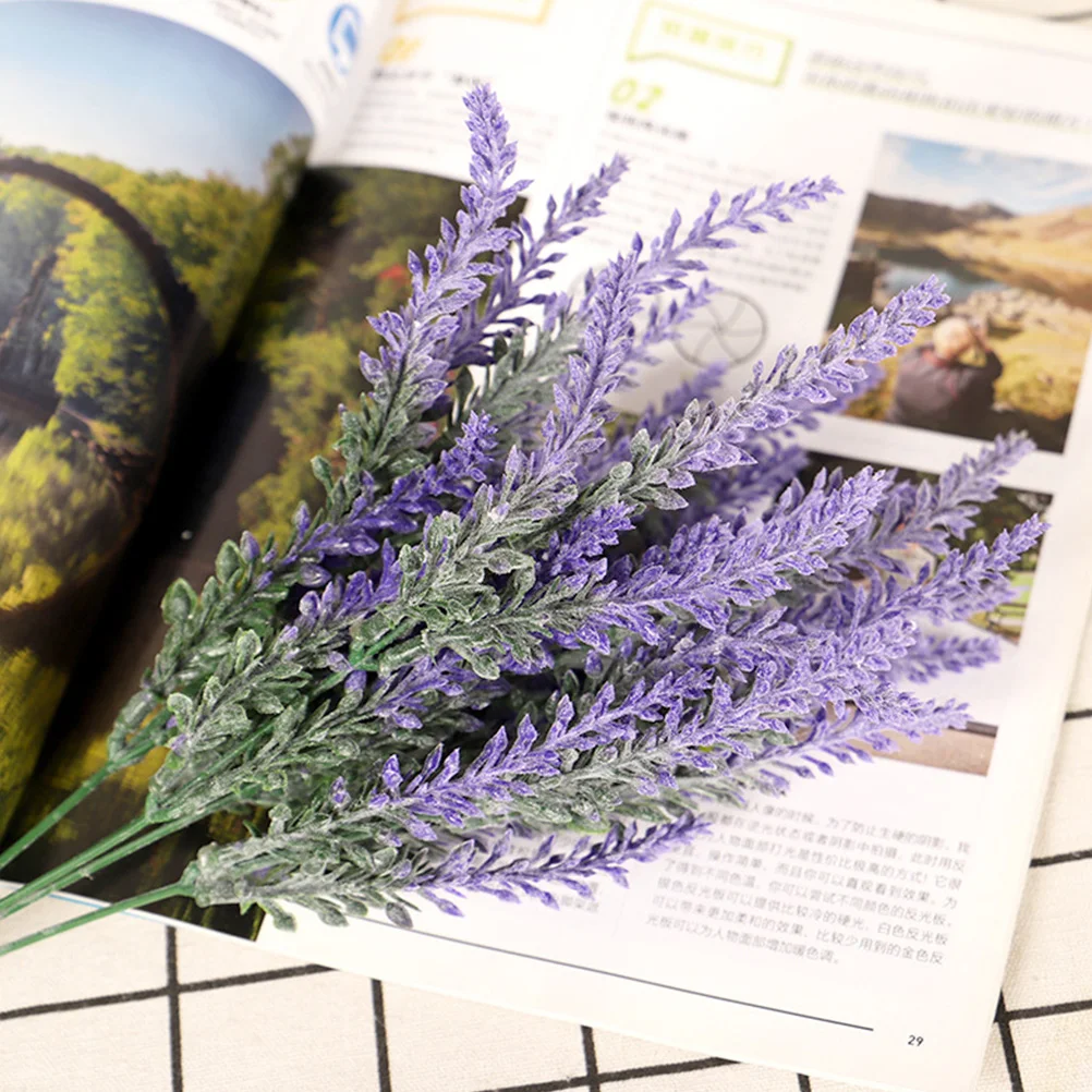 4pcs Artificial Lavender Plants Decorative Faux Plastic Plants Party Wedding Banquet Props Home Scene naments
4pcs Artificial Lavender Plants Decorative Faux Plastic Plants Party Wedding Banquet Props Home Scene naments