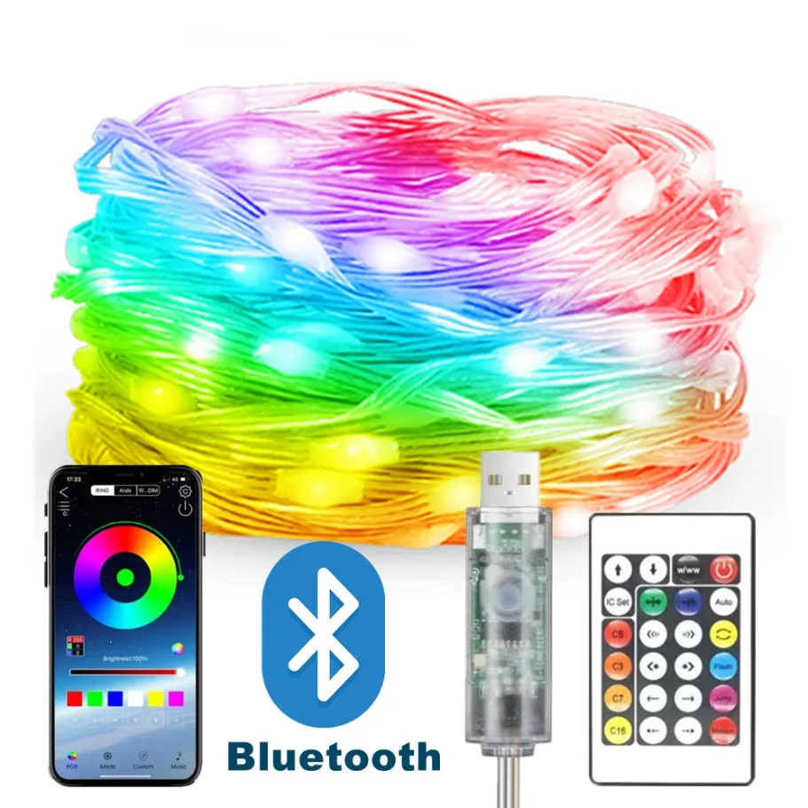 WS2812B светодиодный светильник, умный Bluetooth-пульт дистанционного управления, RGBIC, водонепроницаемая USB-лампа-фея, сделай сам, свадебное украшение дома, гирлянда, лампа
WS2812B светодиодный светильник, умный Bluetooth-пульт дистанционного управления, RGBIC, водонепроницаемая USB-лампа-фея, сделай сам, свадебное украшение дома, гирлянда, лампа