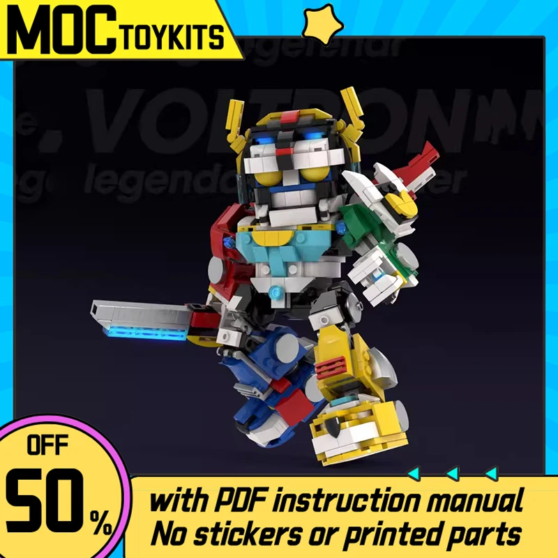 Серия Mech Warrior MOC, строительные блоки God of War Vajra Voltron, легендарный набор кирпичных моделей Guardian для мальчиков, игрушка «сделай сам»
Серия Mech Warrior MOC, строительные блоки God of War Vajra Voltron, легендарный набор кирпичных моделей Guardian для мальчиков, игрушка «сделай сам»
