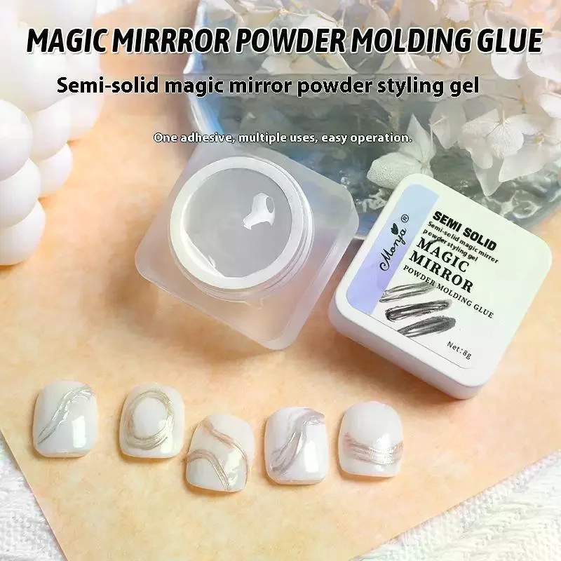Magic Mirror Nails Modeling Gel Semi-solid UV LED 3D Modeling Carving Glue Durable Manicure Art Nail Salon Decoration Tools
Magic Mirror Nails Modeling Gel Semi-solid UV LED 3D Modeling Carving Glue Durable Manicure Art Nail Salon Decoration Tools