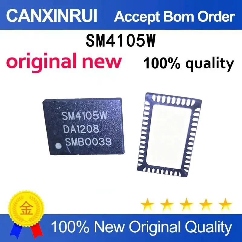 (5-100 pieces)Brand new original SM4105W QFN spot chip IC
(5-100 pieces)Brand new original SM4105W QFN spot chip IC