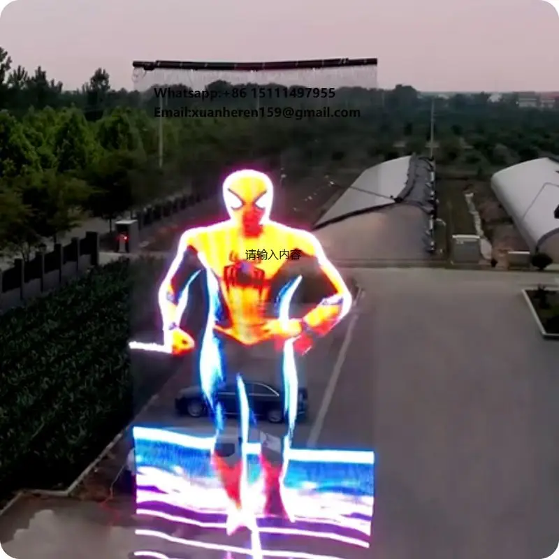 P25 P40 LED Screen Flying Dron Illuminated Soft Advertising Drones Flying LED Banner Spectacles Drone for Flying Mesh LED
P25 P40 LED Screen Flying Dron Illuminated Soft Advertising Drones Flying LED Banner Spectacles Drone for Flying Mesh LED