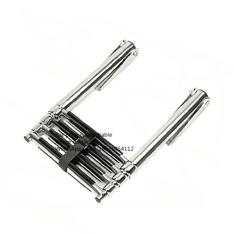 Stainless steel swimming ladder Ordinary 4-section sewer ladder Yacht ship accessories Deck ladder Marine
Stainless steel swimming ladder Ordinary 4-section sewer ladder Yacht ship accessories Deck ladder Marine
