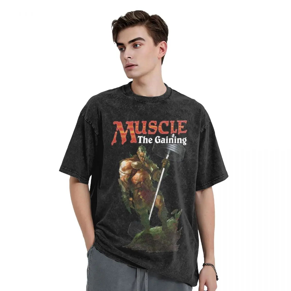 Muscle The Gaining T-Shirt animal prinfor boys heavyweights vintage clothes tees Short sleeve tee men
Muscle The Gaining T-Shirt animal prinfor boys heavyweights vintage clothes tees Short sleeve tee men