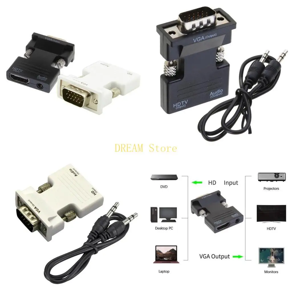 Female to VGA Male 1080PFHD Video Output for Laptop Monitor best sale
Female to VGA Male 1080PFHD Video Output for Laptop Monitor best sale