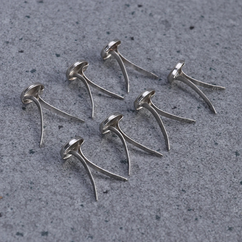 200 Pcs Keyhole Fastener Electroplating Two-leg Nails Paper Fasteners Corner Office
200 Pcs Keyhole Fastener Electroplating Two-leg Nails Paper Fasteners Corner Office