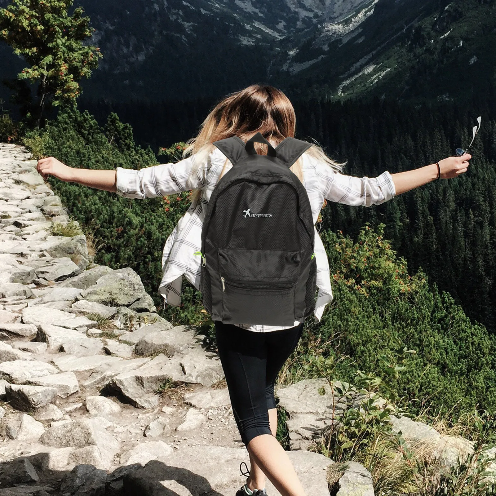 Foldable Backpack Lightweight Camping Pouch Mesh Pocket Hiking Outdoor Bag Black Sports Large Capacity Water Bottle Holder
Foldable Backpack Lightweight Camping Pouch Mesh Pocket Hiking Outdoor Bag Black Sports Large Capacity Water Bottle Holder