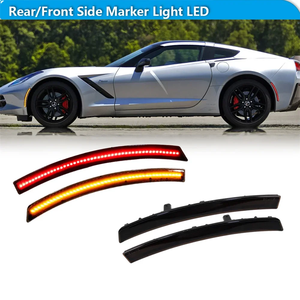 For Chevrolet Corvette C7 Car LED Front Rear Bumper Side Marker Turn Signal Lights Parking Lights 2014 2015 2016 2017 2018 2019
For Chevrolet Corvette C7 Car LED Front Rear Bumper Side Marker Turn Signal Lights Parking Lights 2014 2015 2016 2017 2018 2019