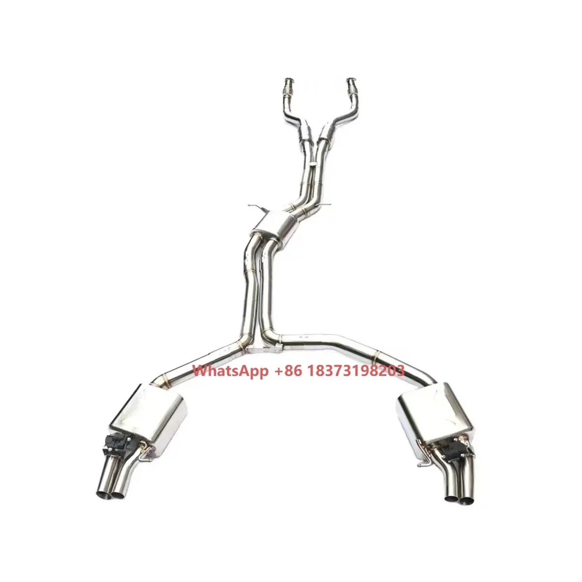 2016-2019 RS6 RS7 C7 4.0T T304 Stainless Steel Sports Valved Exhaust System Ecnal Product
2016-2019 RS6 RS7 C7 4.0T T304 Stainless Steel Sports Valved Exhaust System Ecnal Product
