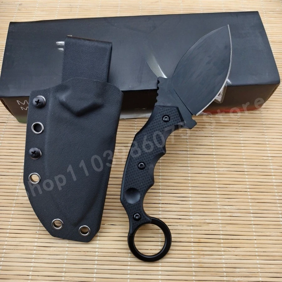 Нож с фиксированным клинком FX 637 Black - клинок из стали 8Cr13Mov - рукоять G10 - эргономичная рукоятка, легкий и прочный, подходит для кемпинга
Нож с фиксированным клинком FX 637 Black - клинок из стали 8Cr13Mov - рукоять G10 - эргономичная рукоятка, легкий и прочный, подходит для кемпинга