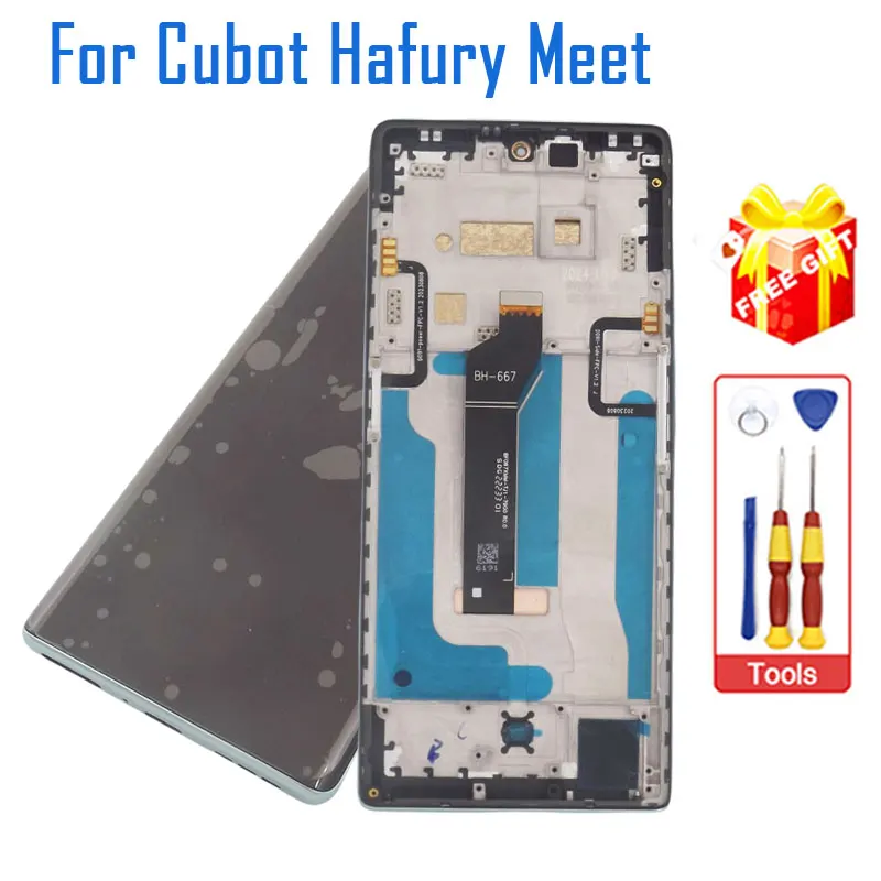 New Original Cubot Hafury Meet LCD Display Touch Screen With Screen Frame Accessories For CUBOT Hafury Meet Smart Phone
New Original Cubot Hafury Meet LCD Display Touch Screen With Screen Frame Accessories For CUBOT Hafury Meet Smart Phone