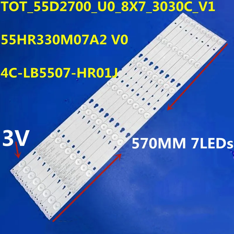 3В Светодиодная лента T0T_55D2700_UD_8X7_3030C_V1 006-P1K3465A 55HR330M07A2 V0 4C-LB3207-YH2 для 55US5800TDAA B55A758U B55A558 LVU550CSOT
3В Светодиодная лента T0T_55D2700_UD_8X7_3030C_V1 006-P1K3465A 55HR330M07A2 V0 4C-LB3207-YH2 для 55US5800TDAA B55A758U B55A558 LVU550CSOT