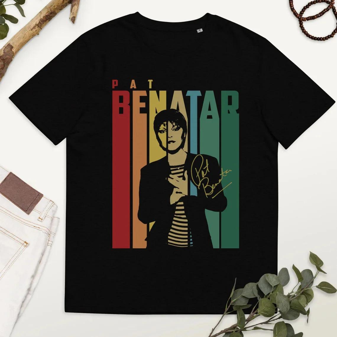Мужская футболка с надписью Pat Benatar, черная футболка с коротким рукавом, модель 1F503
Мужская футболка с надписью Pat Benatar, черная футболка с коротким рукавом, модель 1F503