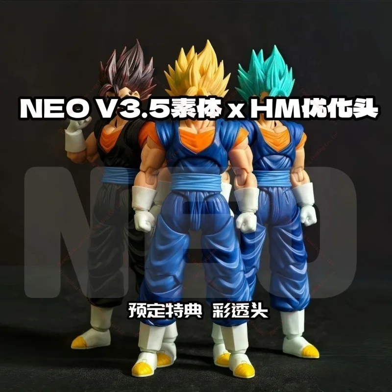 NEO TOYS Studio 3.5 Body Dragon Ball Action Figure Vegito DBZ SHF Vegeto Super Saiyan Vegetto Anime Figurine Toy Model Custom
NEO TOYS Studio 3.5 Body Dragon Ball Action Figure Vegito DBZ SHF Vegeto Super Saiyan Vegetto Anime Figurine Toy Model Custom