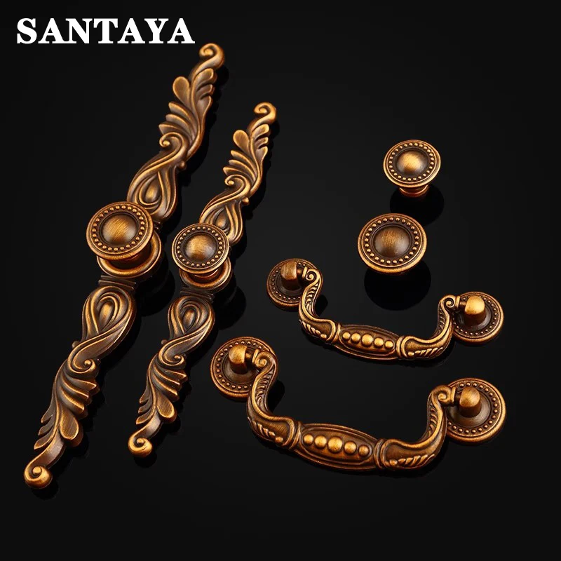 Coffee Bronze Furniture Handle Vintage Classical Hardware Pulls Wardrobe Kitchen Cabinet Closet Dresser Drawer Bar Knob
Coffee Bronze Furniture Handle Vintage Classical Hardware Pulls Wardrobe Kitchen Cabinet Closet Dresser Drawer Bar Knob