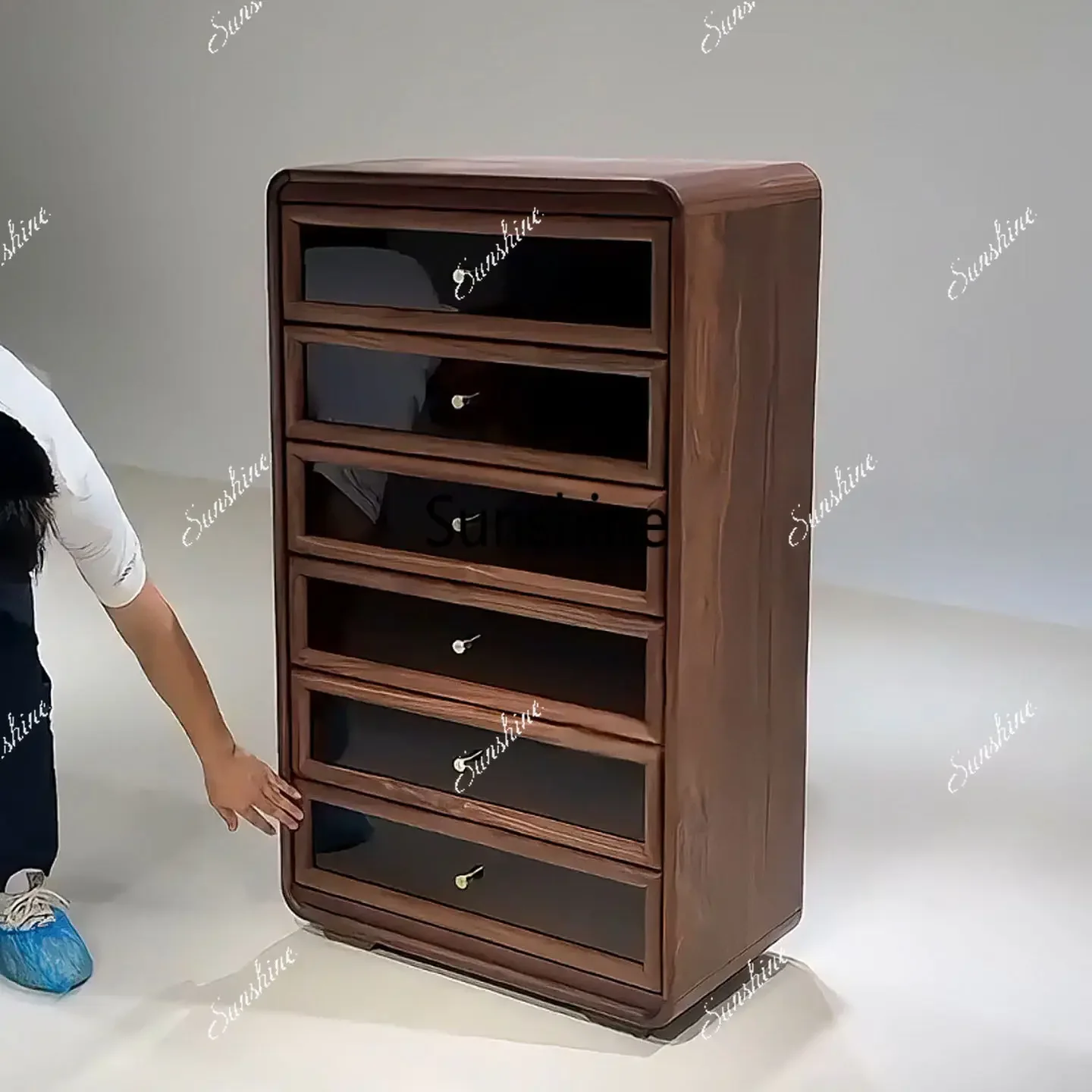New Chinese high-bucket multi-layer chest of drawers ancient Chinese play Langya cabinet
New Chinese high-bucket multi-layer chest of drawers ancient Chinese play Langya cabinet