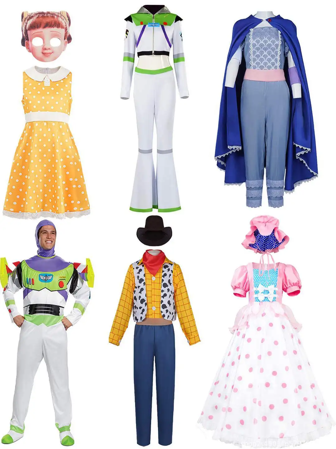 Игрушка на Хэллоуин S Вуди Базз Лейк Костюм Кукла эффета Девушка Сценический Косплей Представление Женская Одежда Полиэстер
Игрушка на Хэллоуин S Вуди Базз Лейк Костюм Кукла эффета Девушка Сценический Косплей Представление Женская Одежда Полиэстер