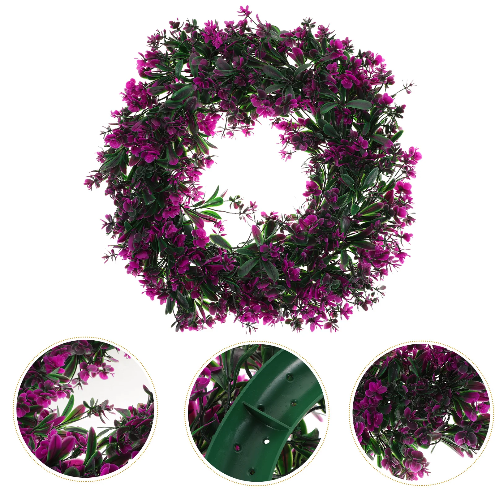 Artificial Plant Wreath Simulation Leaf Wreath for Door Wall Garden Party Festival Home Decor Spring Decoration Hanging Floral
Artificial Plant Wreath Simulation Leaf Wreath for Door Wall Garden Party Festival Home Decor Spring Decoration Hanging Floral