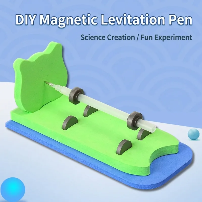 STEM 3D Assembly DIY Magnetic Levitation Pen Science Experiment Kit Magnetic Suspension Train Model Physics Popular Science
STEM 3D Assembly DIY Magnetic Levitation Pen Science Experiment Kit Magnetic Suspension Train Model Physics Popular Science
