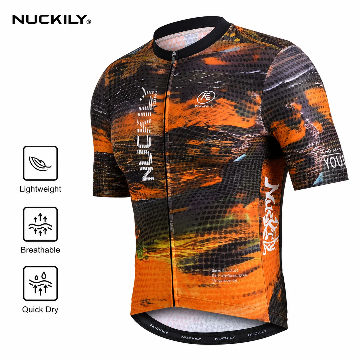 NUCKILY Unisex Cycling Jersey Sleeve Quick Dry Breathable Mesh Bike Shirt SBS Zipper Rear Pocket Reflective MTB Roadwear
NUCKILY Unisex Cycling Jersey Sleeve Quick Dry Breathable Mesh Bike Shirt SBS Zipper Rear Pocket Reflective MTB Roadwear