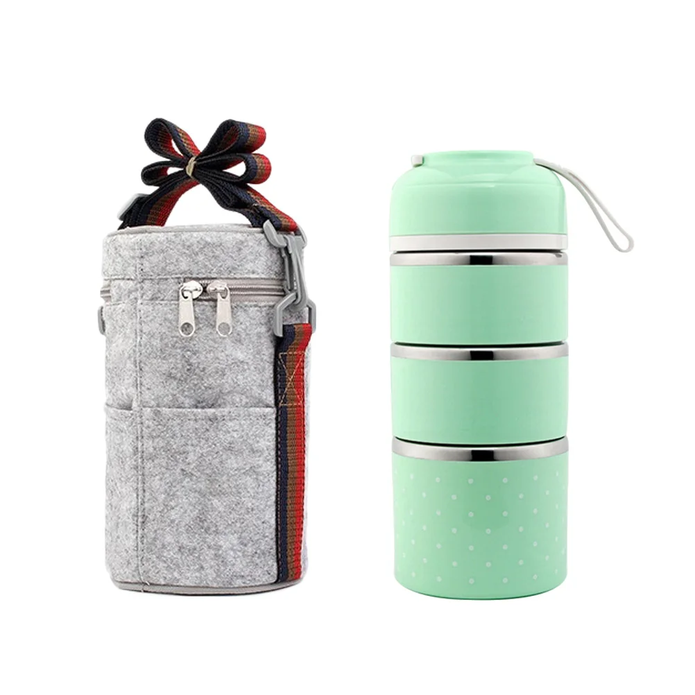 2pcs Stainless Lunch Multi Layer Multi Layer Lunch Box Insulated Leakproof for School Office Travel Green
2pcs Stainless Lunch Multi Layer Multi Layer Lunch Box Insulated Leakproof for School Office Travel Green