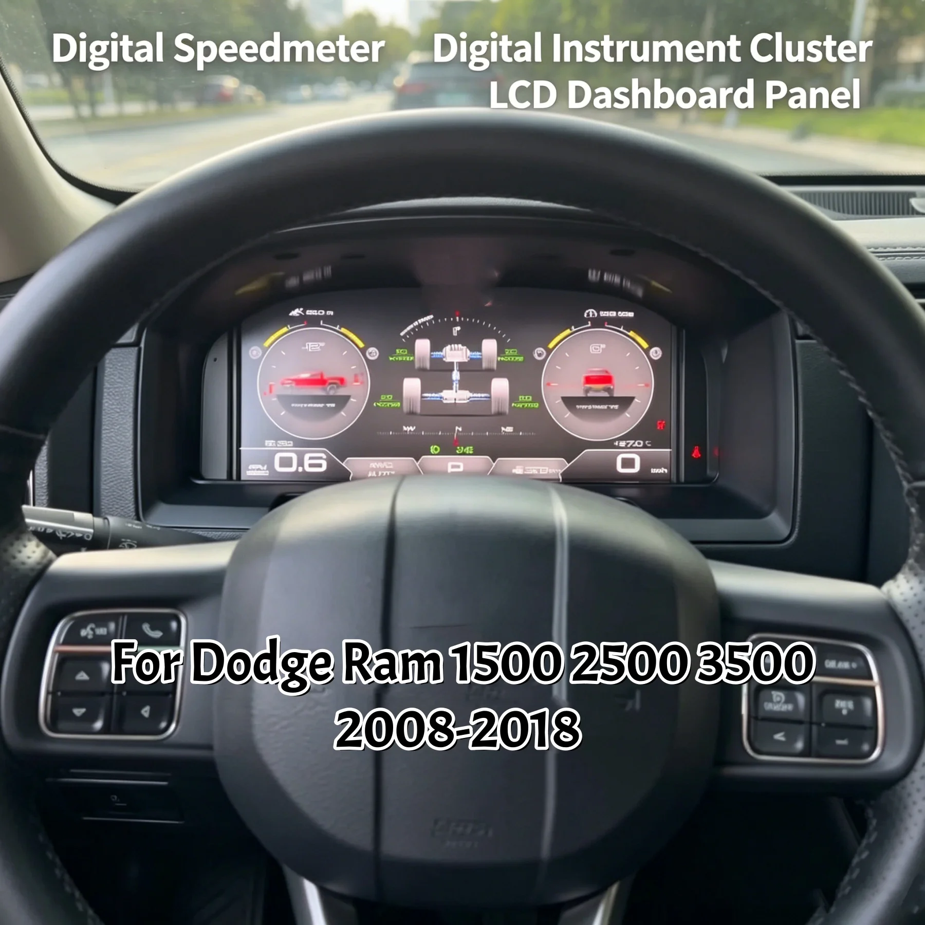 New 13.1 Inch Digital Instrument Cluster For Dodge Ram 1500 2500 3500 2013-2018 Car Dashboard Meter Cockpit Speedometer Odometer
New 13.1 Inch Digital Instrument Cluster For Dodge Ram 1500 2500 3500 2013-2018 Car Dashboard Meter Cockpit Speedometer Odometer