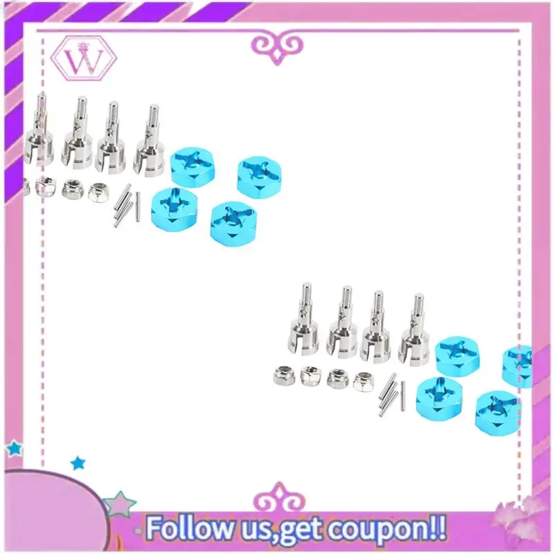 Upgraded 10 Set Wheel Conversion Set Axle & 12Mm Hex Dive Hub Turn 1/10 On Road For Wltoys 1/18 A959 A969 A979 A959B A969-B
Upgraded 10 Set Wheel Conversion Set Axle & 12Mm Hex Dive Hub Turn 1/10 On Road For Wltoys 1/18 A959 A969 A979 A959B A969-B