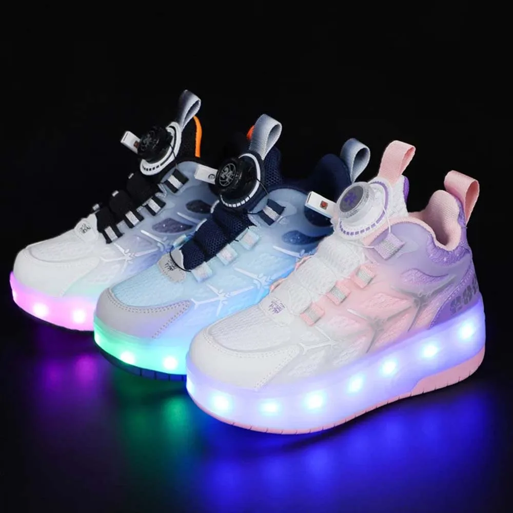 USB Charging Skates 2 Wheels Roller Skate Shoes LED Light For Boys Girls Outdoor Skating Sports Luminous Sneakers Size 29 30-40
USB Charging Skates 2 Wheels Roller Skate Shoes LED Light For Boys Girls Outdoor Skating Sports Luminous Sneakers Size 29 30-40