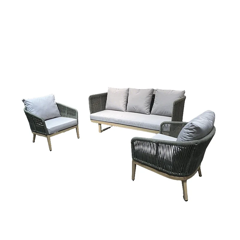 Outdoor sofa villa courtyard open-air waterproof and sunscreen B & B outdoor terrace garden balcony rattan chair sofa
Outdoor sofa villa courtyard open-air waterproof and sunscreen B & B outdoor terrace garden balcony rattan chair sofa