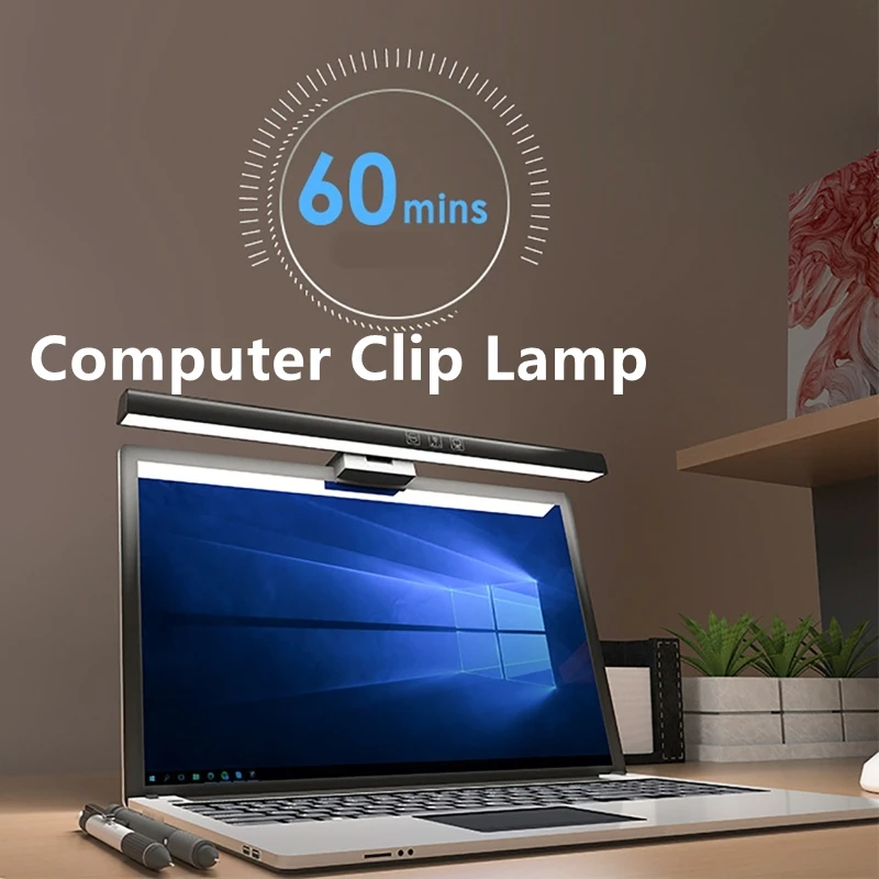 33/55cm USB Charging Office Computer Clip Lamp 3 Color Temperature Adjustable Eye Protection Reading Desk Lamp Hanging Light
33/55cm USB Charging Office Computer Clip Lamp 3 Color Temperature Adjustable Eye Protection Reading Desk Lamp Hanging Light