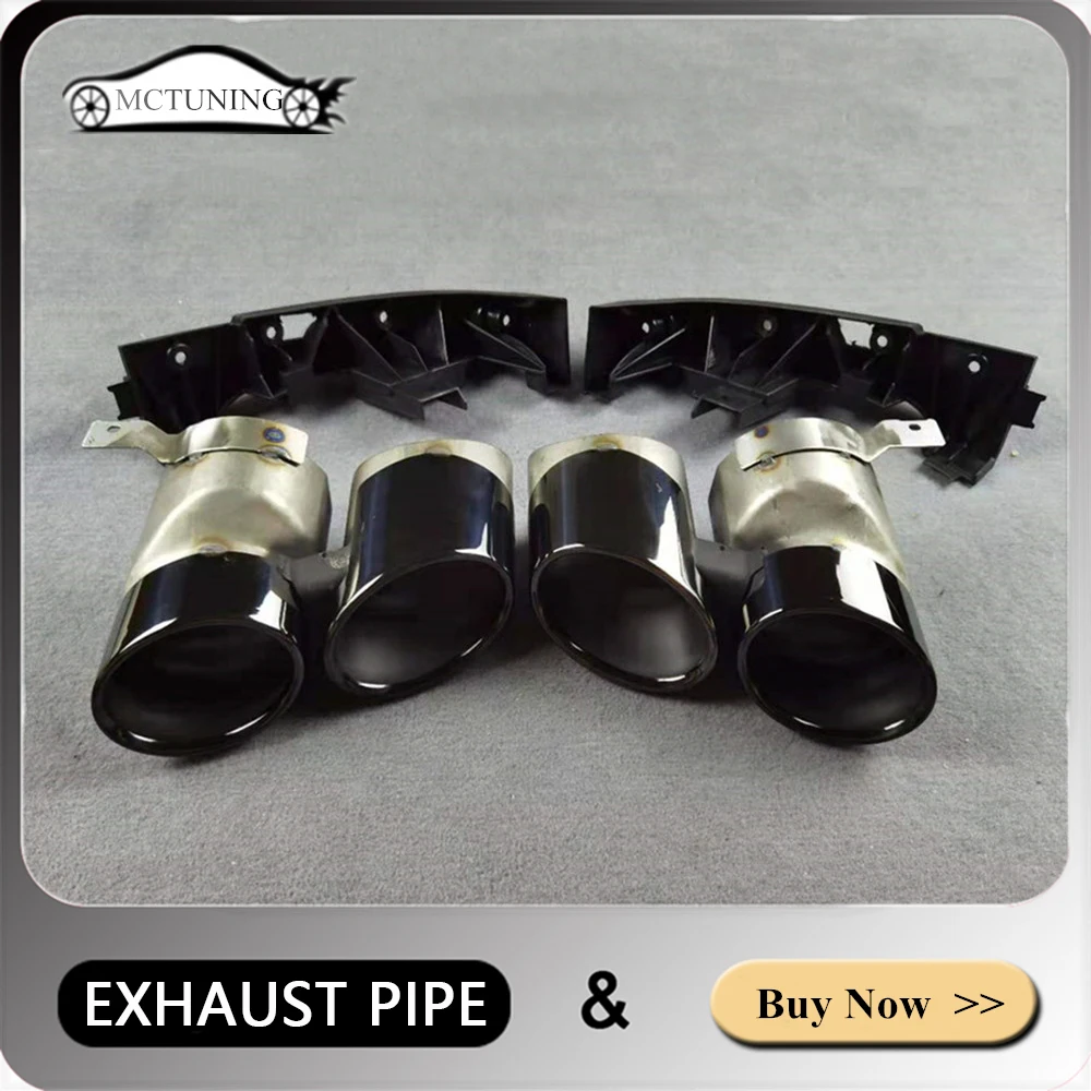 Car Styling Exhaust Pipe Muffler Tip Rear Nozzles For AUDI Original Q8 Sport Style Change SQ8 Diffuser 2020+ Tail Throat
Car Styling Exhaust Pipe Muffler Tip Rear Nozzles For AUDI Original Q8 Sport Style Change SQ8 Diffuser 2020+ Tail Throat