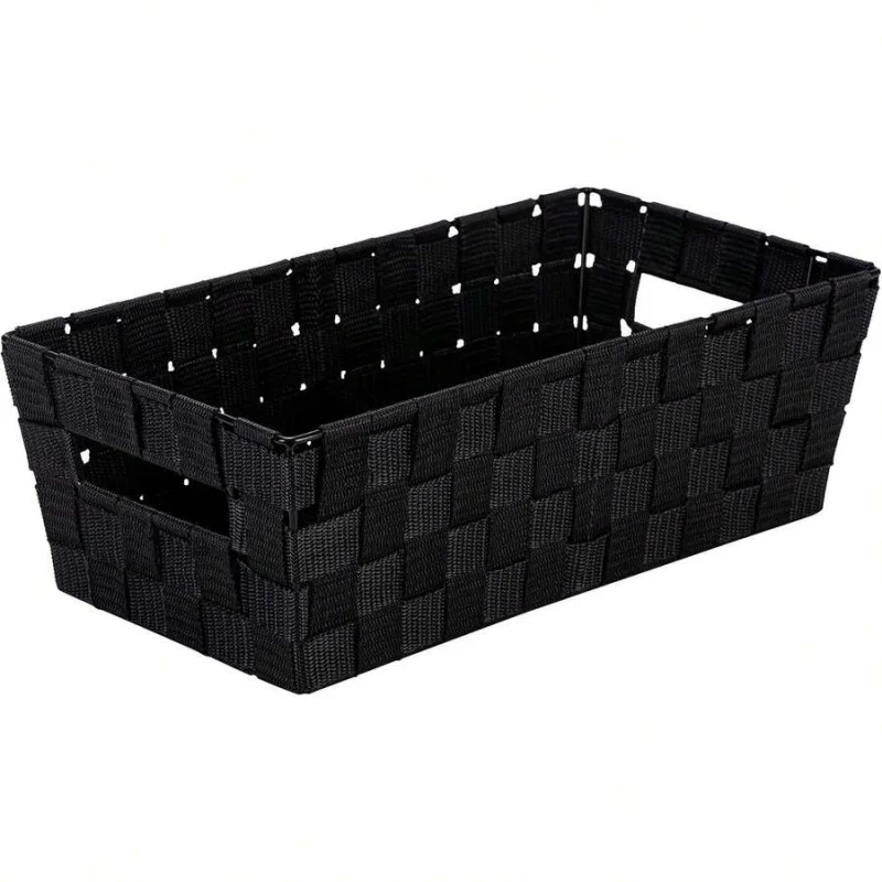 Extra Long Shelf Woven Strap Tote | Drative Storage Basket | Built In Handles | Organization | Closet | Bedroom | Bathroom
Extra Long Shelf Woven Strap Tote | Drative Storage Basket | Built In Handles | Organization | Closet | Bedroom | Bathroom