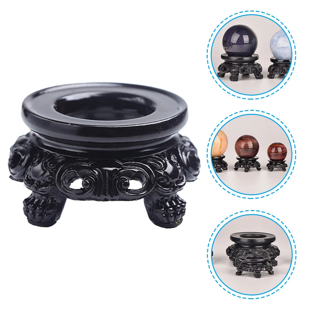 Crystal Ball Base Retro Decor Sphere Holder Decorations Round Stand Display Balls Synthetic Resin Office Show 
Crystal Ball Base Retro Decor Sphere Holder Decorations Round Stand Display Balls Synthetic Resin Office Show
