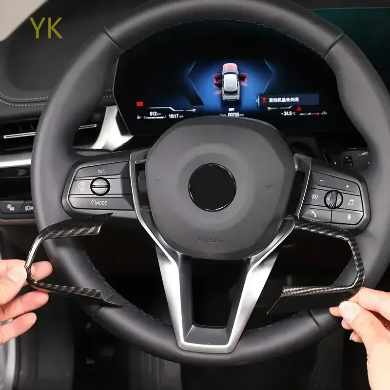 ABS Carbon Fiber Car Steering Wheel Buttons Frame Cover Decoration Interior Car Accessories For BMW X1 IX1 U11 2023-2025
ABS Carbon Fiber Car Steering Wheel Buttons Frame Cover Decoration Interior Car Accessories For BMW X1 IX1 U11 2023-2025