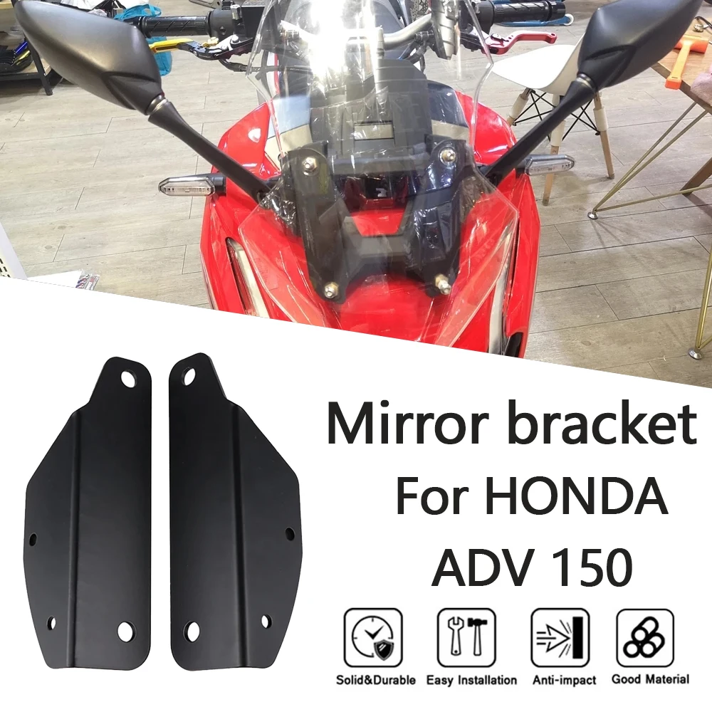 MTKRACING Mirror bracket For HONDA ADV 150 2019-2021 Motorcycle Rear Side Mirror Adapter Fixed Stent Holder Rear Bracket
MTKRACING Mirror bracket For HONDA ADV 150 2019-2021 Motorcycle Rear Side Mirror Adapter Fixed Stent Holder Rear Bracket