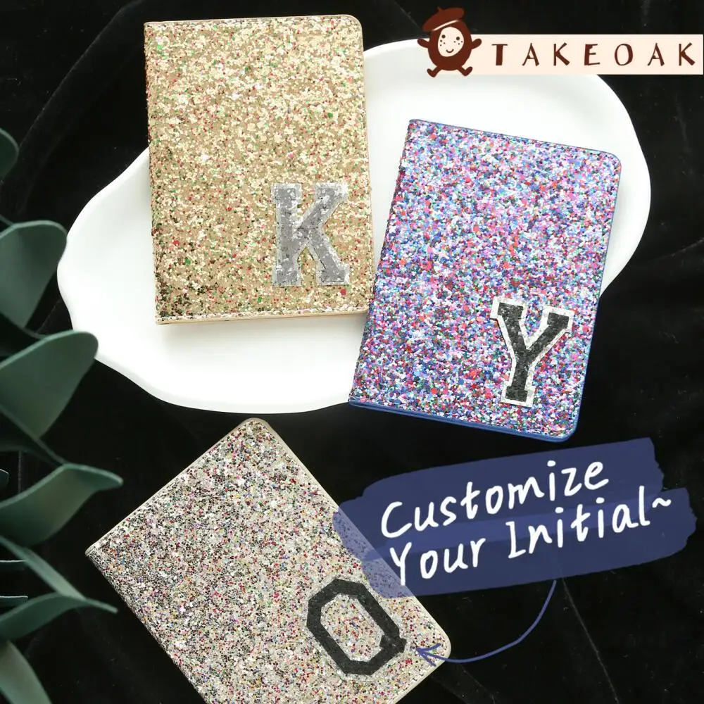 Personalized Custom Glitter Initial Passport Cover Sparkly Sequins Leather Travel Passport Holder Custom Gift for Travelers
Personalized Custom Glitter Initial Passport Cover Sparkly Sequins Leather Travel Passport Holder Custom Gift for Travelers