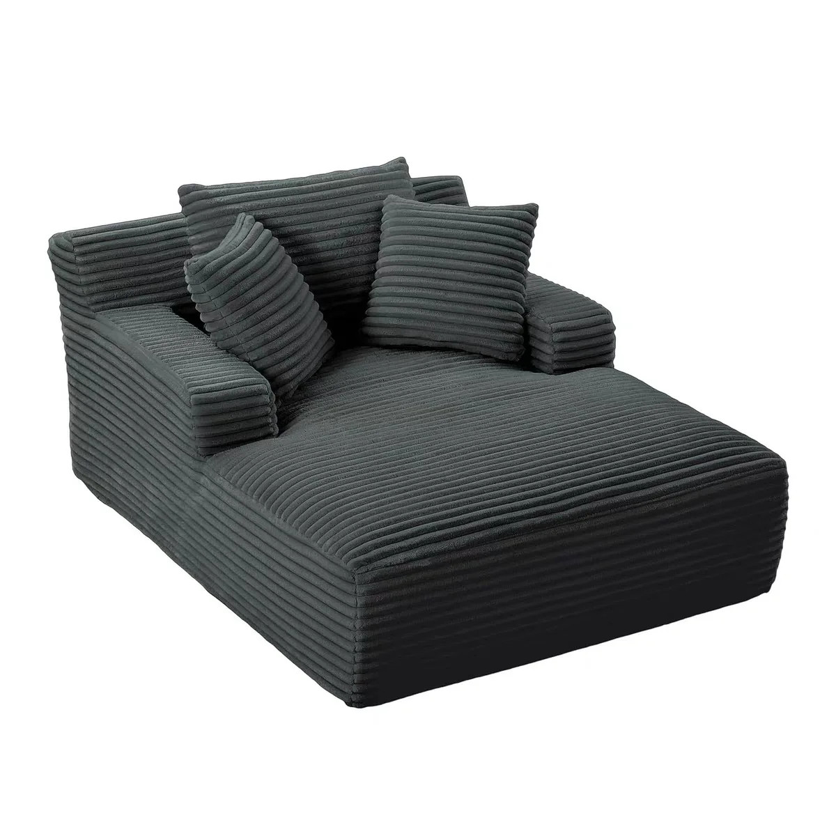 *Vacuum-compressed Rolled-up Chaise Lounge Sofa/recliner, Made of Pure Sponge, with Corduroy Fabric Upholstery.
*Vacuum-compressed Rolled-up Chaise Lounge Sofa/recliner, Made of Pure Sponge, with Corduroy Fabric Upholstery.
