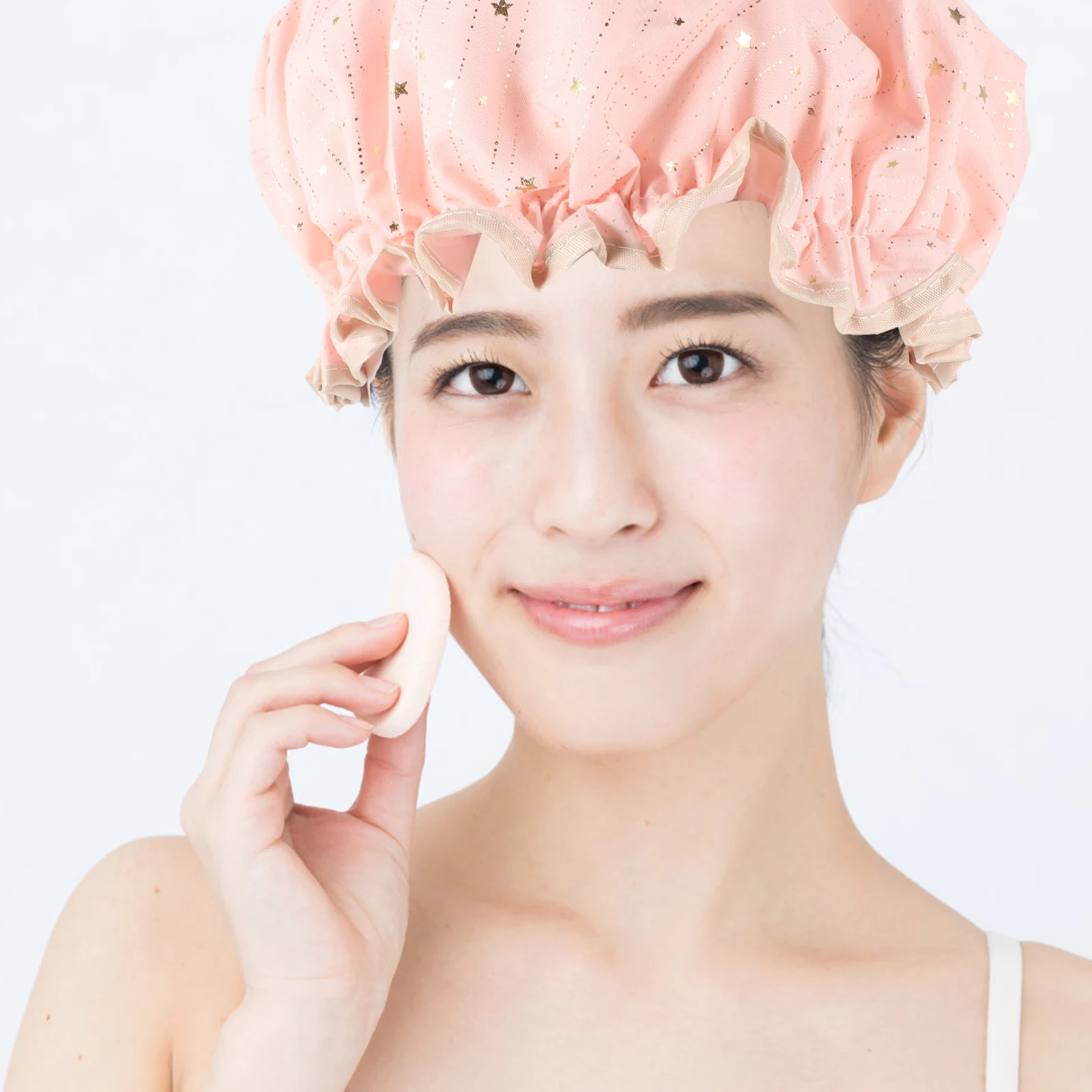 2pcs Waterproof Shower Hat Dots Printed Reusable Women Bath Caps Washable Hair Stylish Long Elastic Firm Stable
2pcs Waterproof Shower Hat Dots Printed Reusable Women Bath Caps Washable Hair Stylish Long Elastic Firm Stable