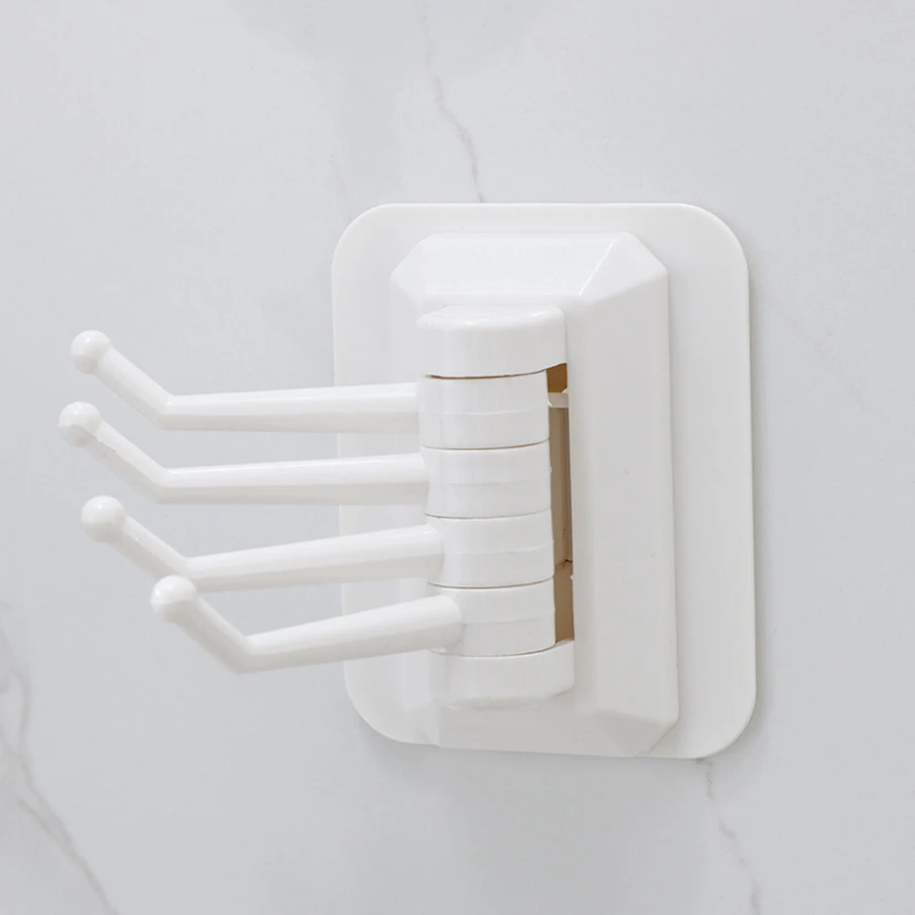 Rotatable 4 Hooks Hanger Premium ABS Wall Mounted Bathroom Kitchen Storage ganizer Rack No Punch Easy Install Strong Adhesive
Rotatable 4 Hooks Hanger Premium ABS Wall Mounted Bathroom Kitchen Storage ganizer Rack No Punch Easy Install Strong Adhesive