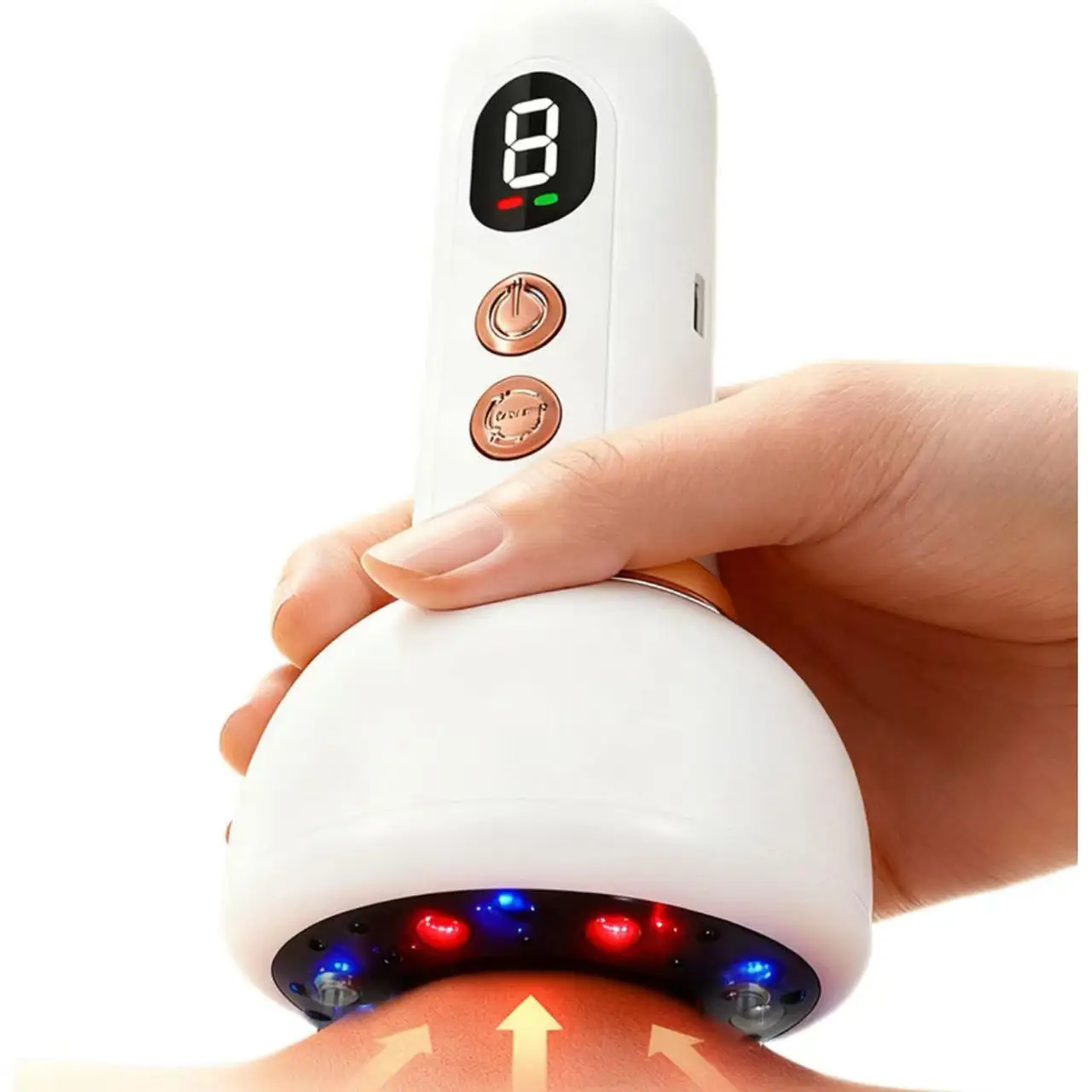 New Rechargeable Electric Guasha Massages Tool Wireless Magnetics Head Scraping Vacuum Suckers Pain Relief Body Massager Device
New Rechargeable Electric Guasha Massages Tool Wireless Magnetics Head Scraping Vacuum Suckers Pain Relief Body Massager Device