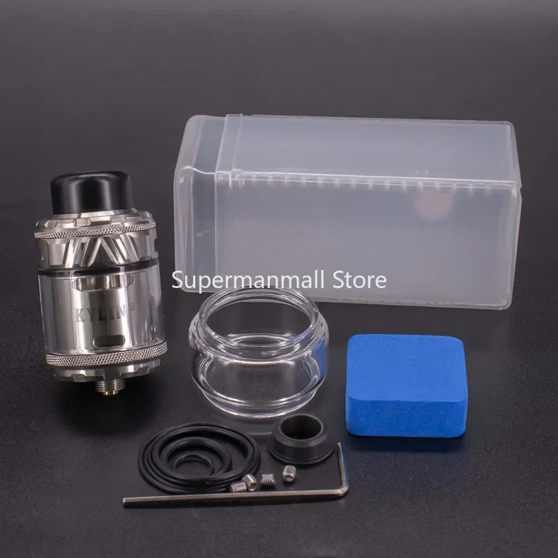 Атомайзер для электронных сигарет Kylin V3 RTA, обслуживаемый бак 25 мм, 6 мл, с одной/двумя катушками, с сотовым потоком воздуха
Атомайзер для электронных сигарет Kylin V3 RTA, обслуживаемый бак 25 мм, 6 мл, с одной/двумя катушками, с сотовым потоком воздуха