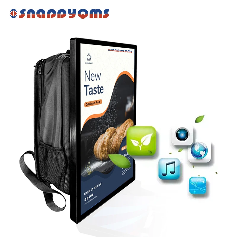 21.5 Inch Outdoor Mobile Advertising LCD Backpack Display Screen For Outdoor Mobile Equipment
21.5 Inch Outdoor Mobile Advertising LCD Backpack Display Screen For Outdoor Mobile Equipment