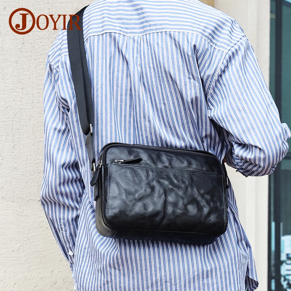 JOYIR Genuine Leather Men's Shoulder Bag Business Crossbody Bag Fashion Small Messenger Bag Travel Work Purse Satchel Handbag
JOYIR Genuine Leather Men's Shoulder Bag Business Crossbody Bag Fashion Small Messenger Bag Travel Work Purse Satchel Handbag