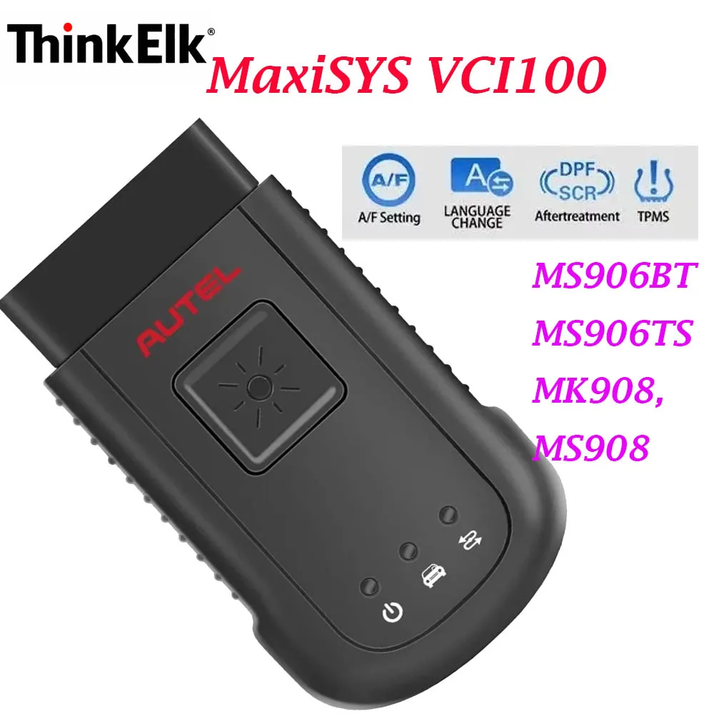 Bluetooth-совместимый интерфейс MaxiSYS VCI100 для инструментов серии MaxiSYS для Autel MS906BT
Bluetooth-совместимый интерфейс MaxiSYS VCI100 для инструментов серии MaxiSYS для Autel MS906BT