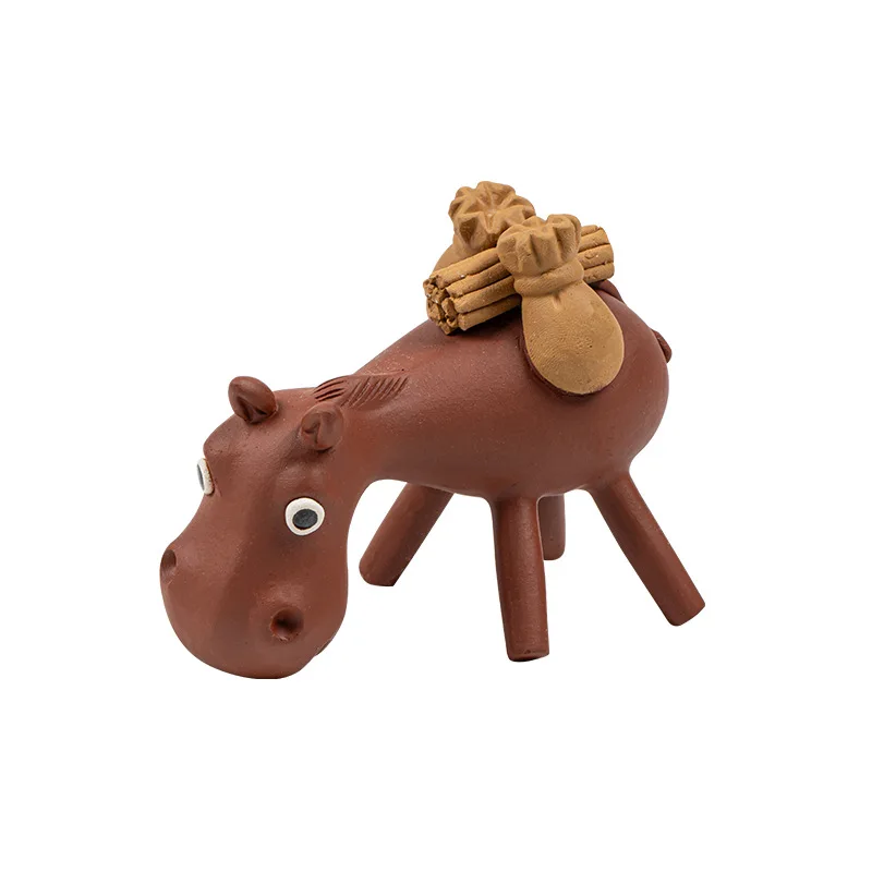 Purple sand tea pet donkey ornament sculpture lucky treasure cartoon tea set creative tea ceremony accessories ceramics 
Purple sand tea pet donkey ornament sculpture lucky treasure cartoon tea set creative tea ceremony accessories ceramics