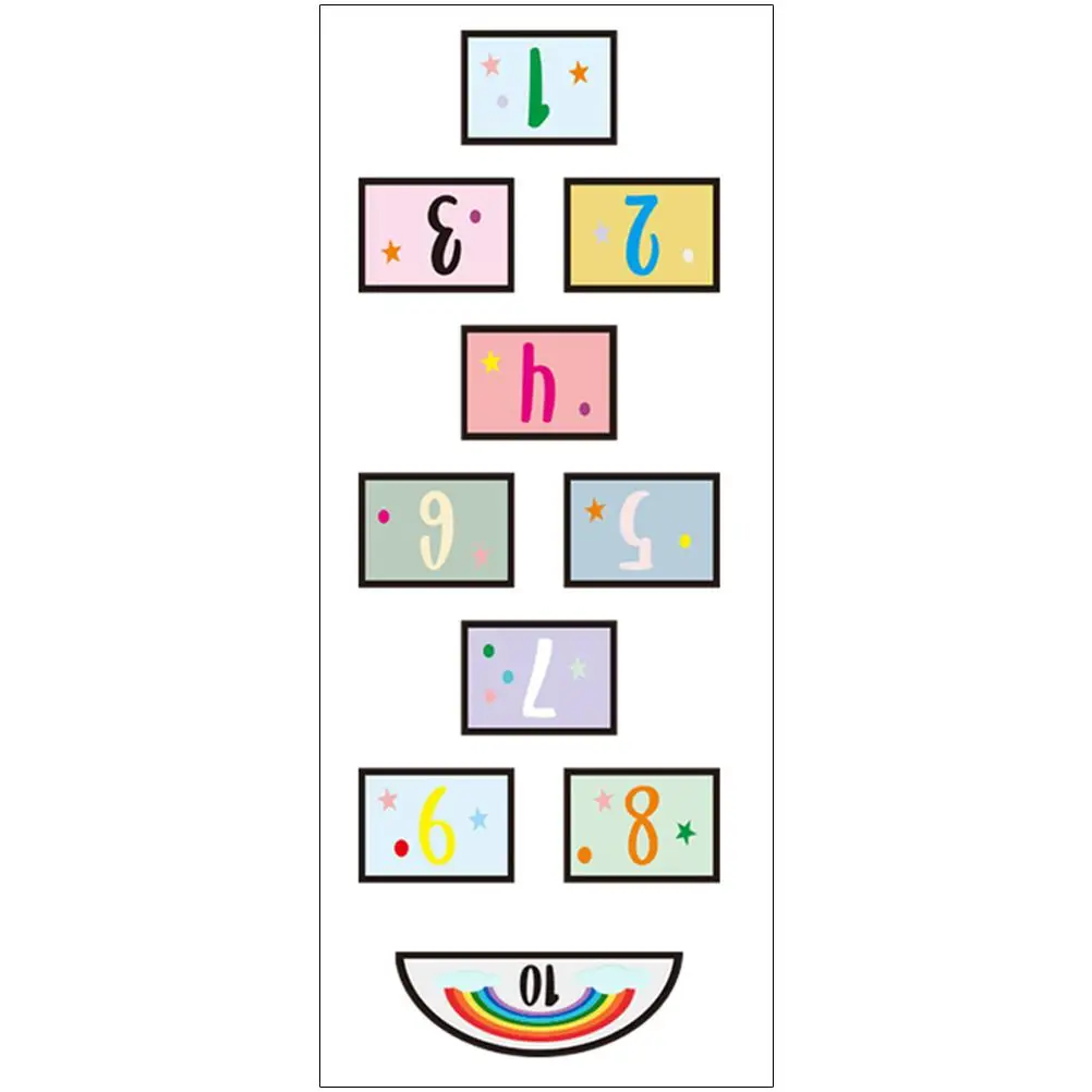 Numbers Hopscotch Floor Sticker Kids Room Decor Grid Toys Lattice Decal Bedroom Living Playroom Gross Motor Toy Number Game Mat
Numbers Hopscotch Floor Sticker Kids Room Decor Grid Toys Lattice Decal Bedroom Living Playroom Gross Motor Toy Number Game Mat