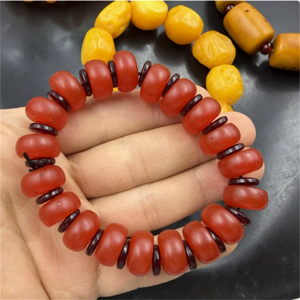 Optimized old amber cylinder bead bracelet abacus bead bracelet
Optimized old amber cylinder bead bracelet abacus bead bracelet