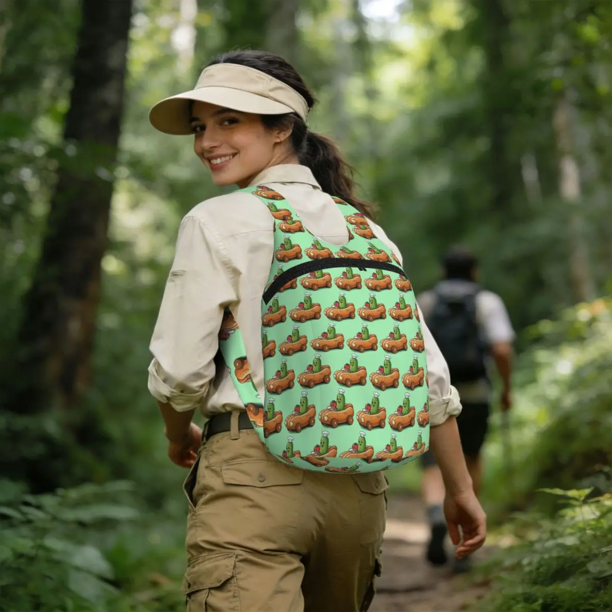 Whimsical Food Ride Pickle And Tomato Adventure Student Backpack School Bag Hiking Travel Daypack Storage Bookbag Shoulder Bags
Whimsical Food Ride Pickle And Tomato Adventure Student Backpack School Bag Hiking Travel Daypack Storage Bookbag Shoulder Bags