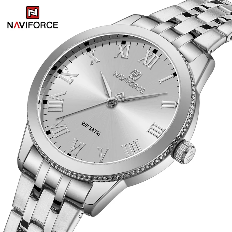 Бренд NAVIFORCE, женские Роскошные наручные часы, водонепроницаемые, простые, под платье, женские часы, часы из нержавеющей стали, Relogio Feminino 2023
Бренд NAVIFORCE, женские Роскошные наручные часы, водонепроницаемые, простые, под платье, женские часы, часы из нержавеющей стали, Relogio Feminino 2023