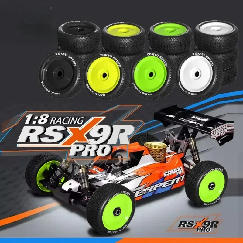 RC Car 4pcs 110mm 1/8 RC Off-Road Buggy Wheels Tire for ARRMA Typhon Talion Traxxas Redcat Team Losi Kyosho HPI HSP VRX
RC Car 4pcs 110mm 1/8 RC Off-Road Buggy Wheels Tire for ARRMA Typhon Talion Traxxas Redcat Team Losi Kyosho HPI HSP VRX